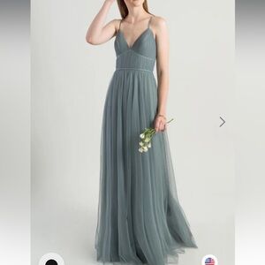 Jenny Yoo Ali Dress - Mayan Blue